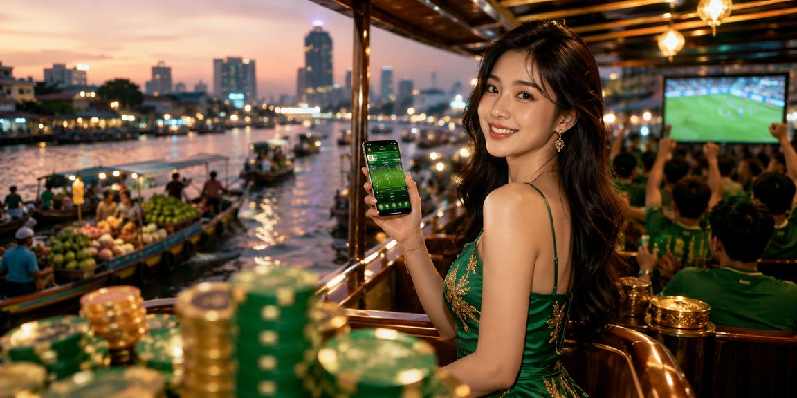 Giao diện trò chơi cá cược và casino trực tuyến trên di động